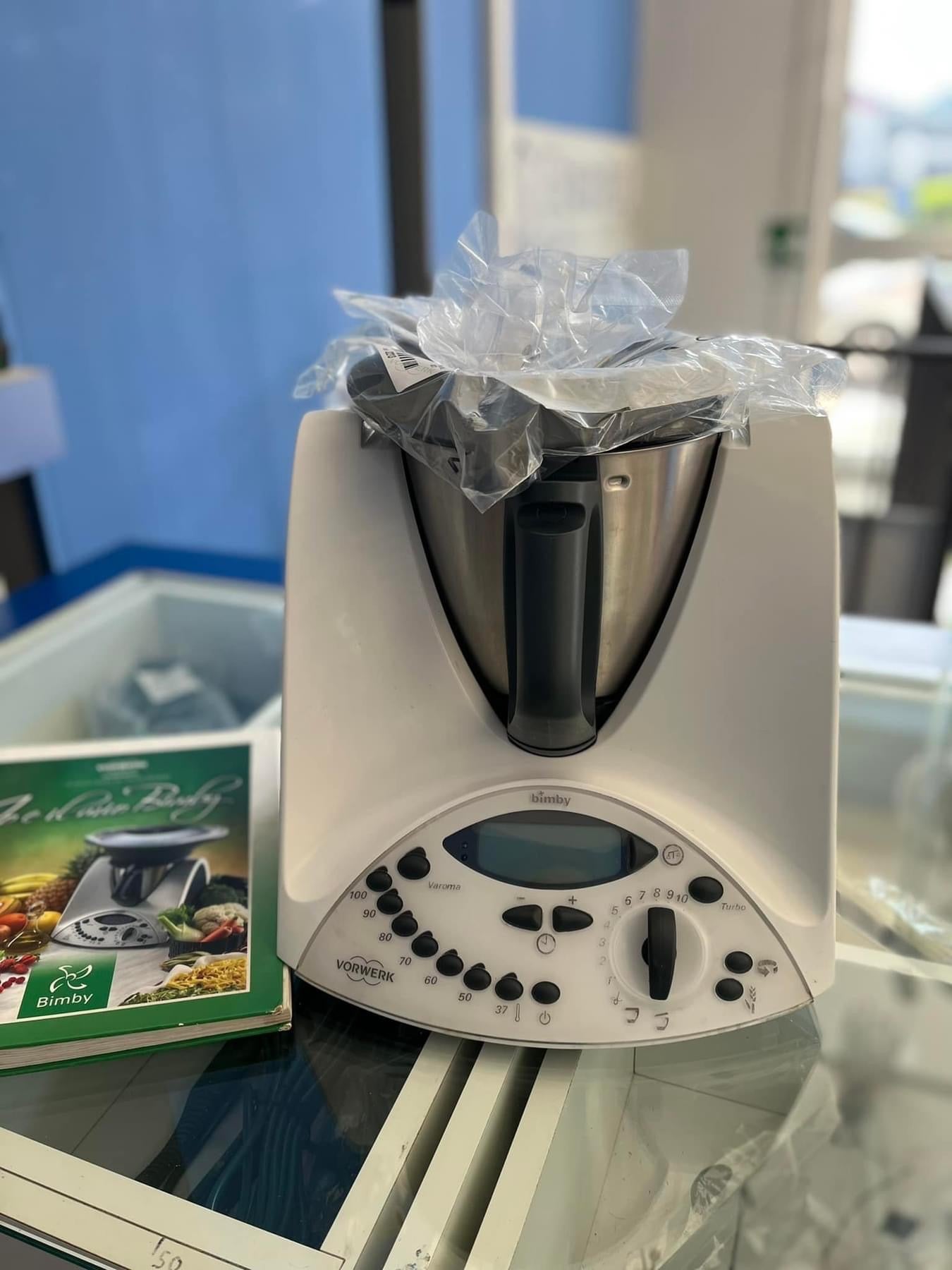 Bimby TM31 Vorwerk Odnowiony, Wielofunkcyjny Robot Kuchenny, ze Szpatułką, Miarką i Motylkiem